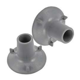 SAFIGLE 2Pcs Suction Cup Feet Pads for Shower Chair Toilet Seat Heavy Duty Rubber Cap with High Visibility Powerful Grip for Bathroom Safety Stability Smooth Surfaces