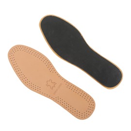 Healeved 1 Pair latex insole leather breathable insole absorbing insoles height increasing insoles for men orthotic shoe insole absorption insole sports shoe pad cow leather foot