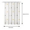 Cawtiuly Graphic Pattern Shower Curtains Waterproof Washable Fabric Bath Curtain
