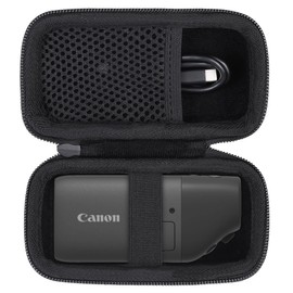 Canon PowerShot Zoom Digital Camera Storage Case - Aenllosi, Black, Japanese