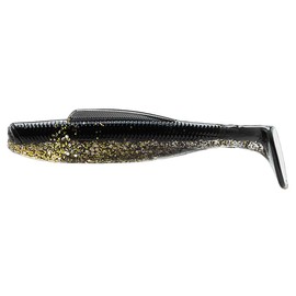 Z-MAN, DieZel MinnowZ Soft Bait Lure, Freshwater/Saltwater, 4" Length, Glow Rush, Package of 5