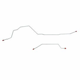 Modern Day Muffler and Brakes Fits Ford F-150 1997-2001 Rear Axle Brake Lines Rear Drum Stainless - TRA9741SS