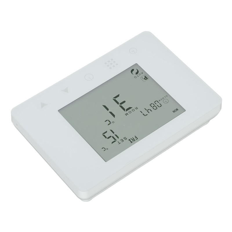 Wireless RF Temperature Controller Programmable LCD Backlit Display Smart Electric