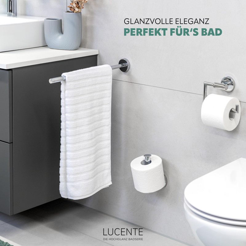 bremermann LUCENTE Bathroom Range - Toilet Roll Holder 2 in