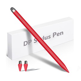 2IN1 Stylus Pen for AMZ Fire Tablet Pen for Fire Max 11, Fire HD 10 All Tablets, Fast Charge,Tilt Sensitivity, Precision Pencil (Red)