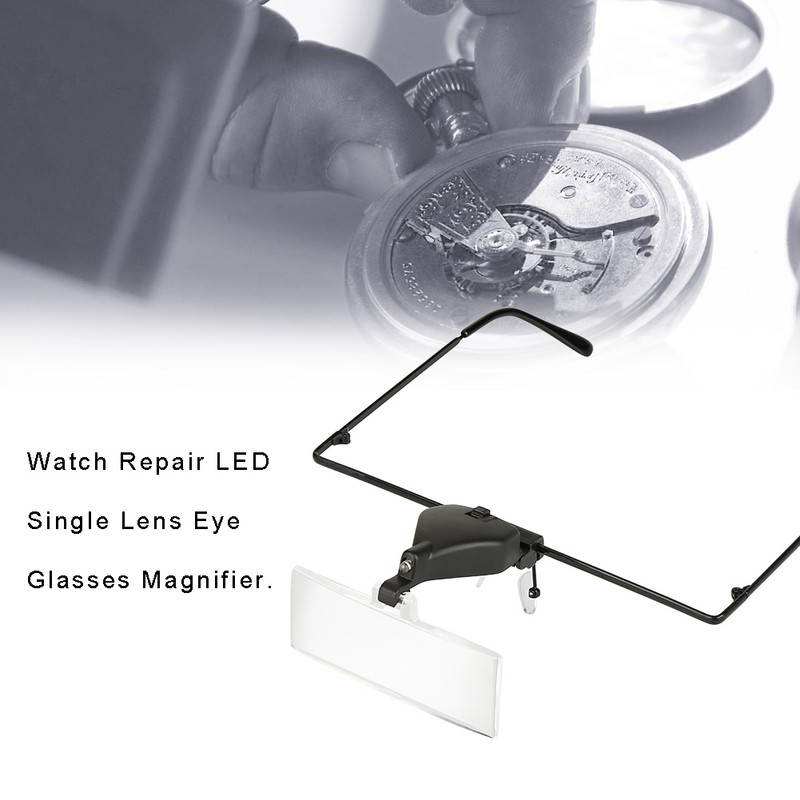 Watch Repair Single Lens Eye Glasses 1.5x / 2.5x /