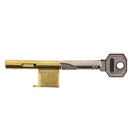 Burg Wächter E 700/2 Door Locking System with Dead Stop for Mortise locks 7 mm Cylinder Diameter 2 Keys