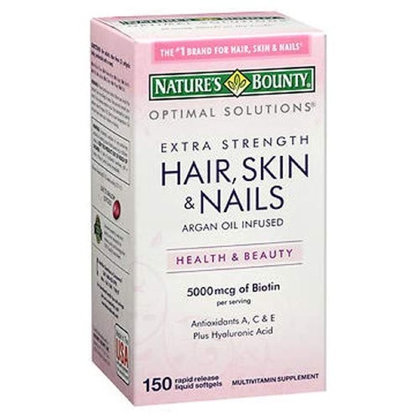 Nature's Bounty, Extra Strength Hair, Skin and Nails -150 Rapid release Softgels
