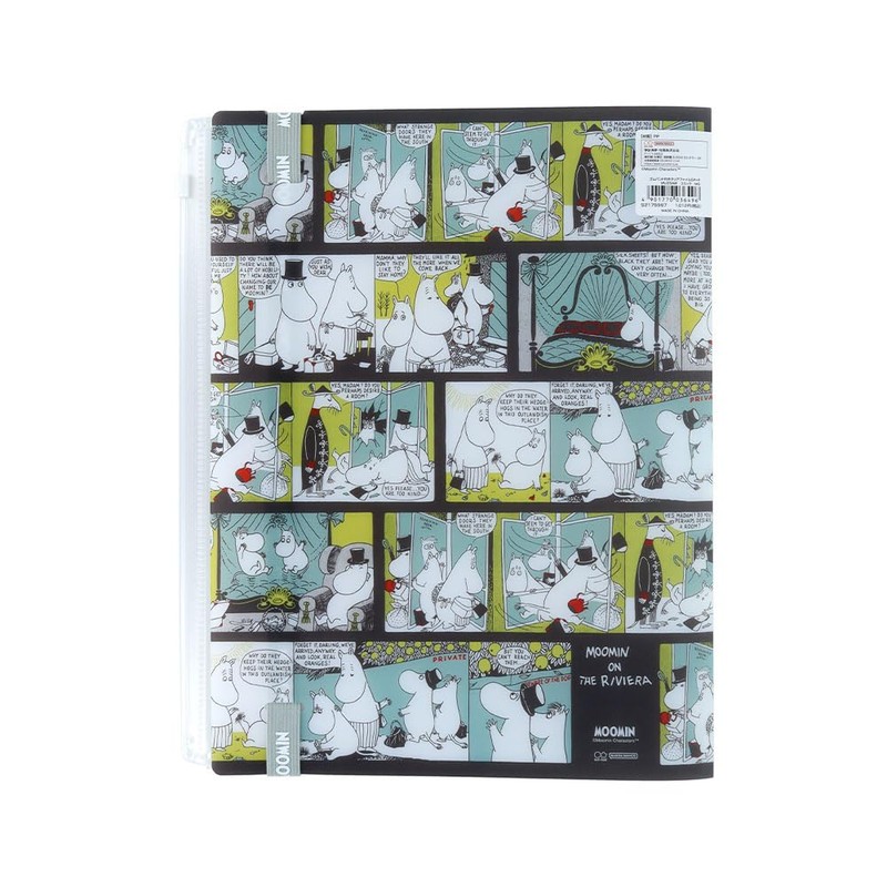 Sun-Star Stationery MG S2175967 Moomin Goods, Clear File, Multi-Function, Rubber