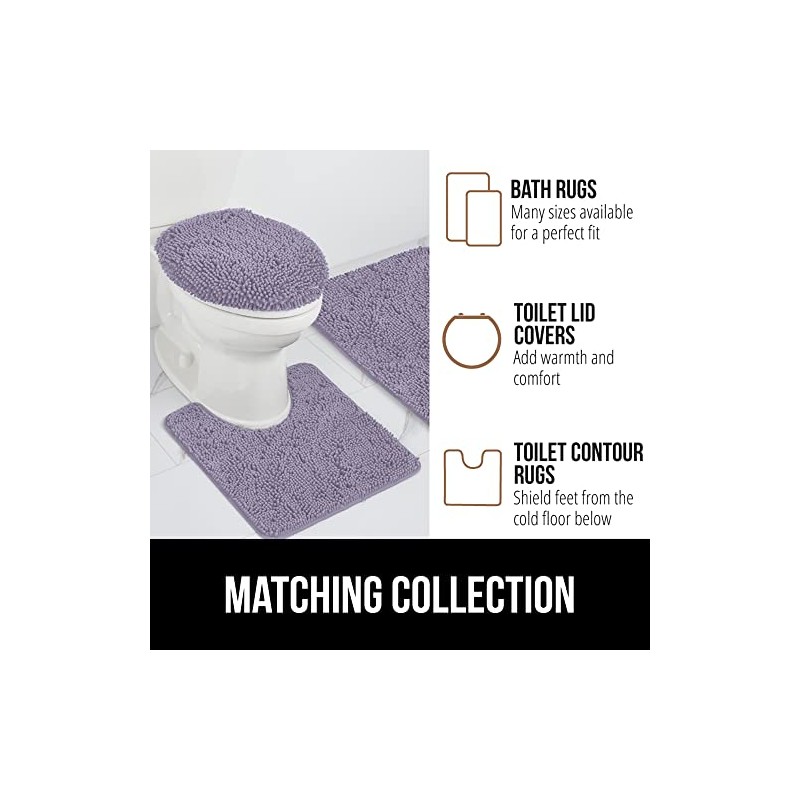 GORILLA GRIP GORILLA GRIP Bath Rug Mat 60x24 Thick Soft