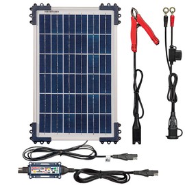 OptiMATE Solar 10W, TM-522-1, 6-step 12V 0.83A sealed solar battery saving charger & maintainer