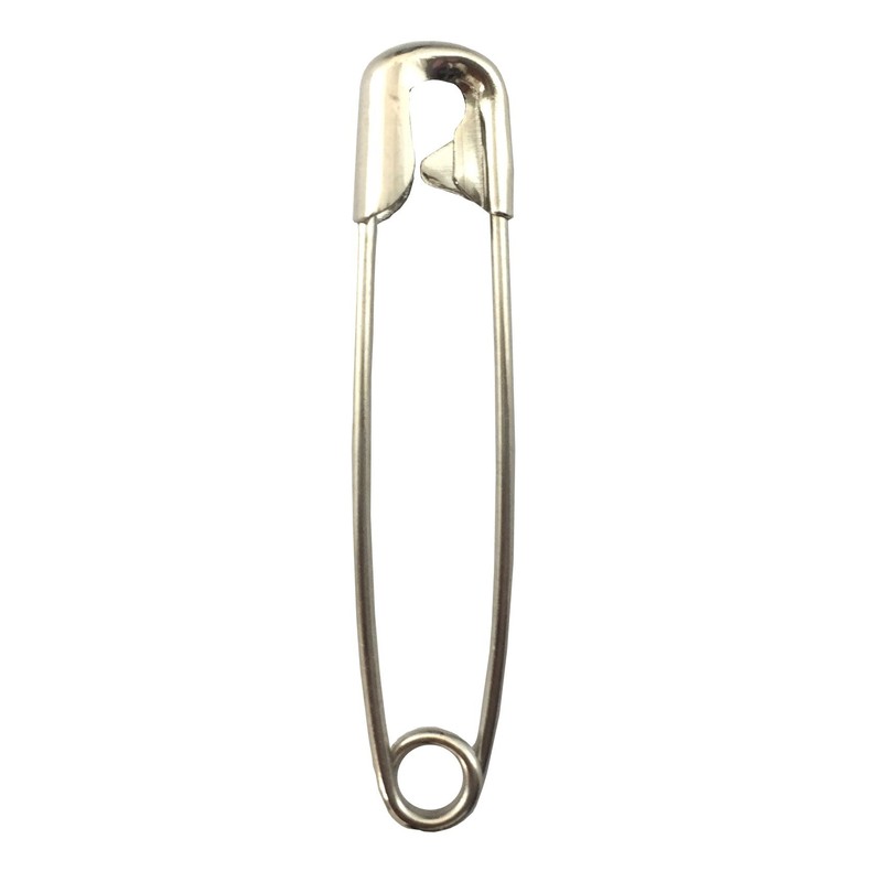 Suncake Com Safety Pin No.5 MPAN-5 Silver 18 Pieces
