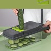 15PCS Multifunctional Food Chopper Vegetable Dicer Cutter for Home Kitchen