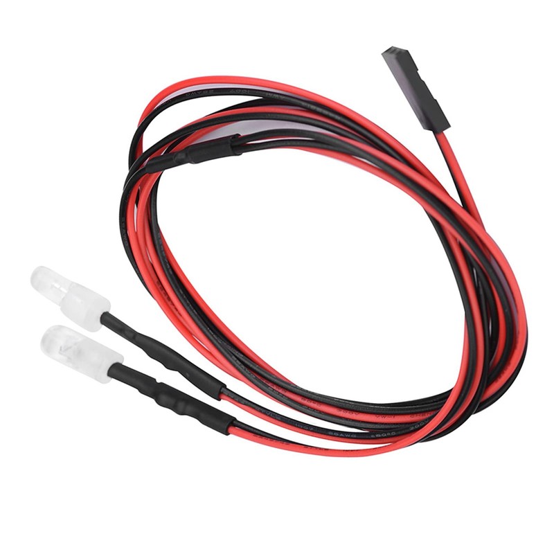RC Car Accessories 2PCS 5mm Headlight LED Light for 1/10