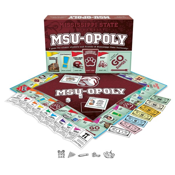 Late for the Sky MSU-Opoly Mississippi State Board Game