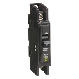 Unit Mount Circuit Breaker, QOU, Number of Poles 1, 30 Amps, 120/240VAC, Standard