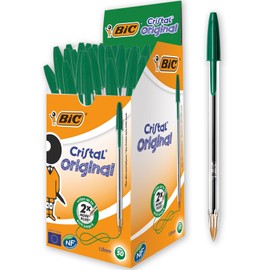 BIC Cristal Medium Ballpoint Pen, Green