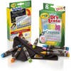 Crayola; Dry-Erase Neon Crayons; Art Tools; 8 Count; Washable; Perfect