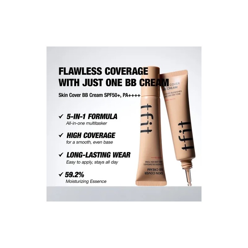 Tfit Skin Cover Bb Cream Sin Efecto Oscurecedor Bn02 Medium
