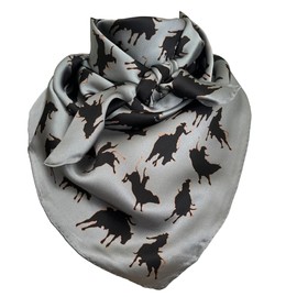 Cowtown Wild Rags Premium 100% Silk Scarf Wild Rags for Men & Women - Cowboy Rag Bandana Western Neckerchief Fashion Scarves