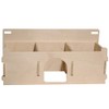 Hamsterwelten Goldhamsterhaus Traumpalast - Multi-Chamber House Glued, 3 Chambers, Removable
