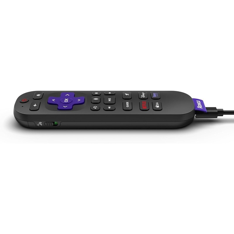 Roku Voice Remote Pro (2nd Ed.) | Rechargeable TV Remote