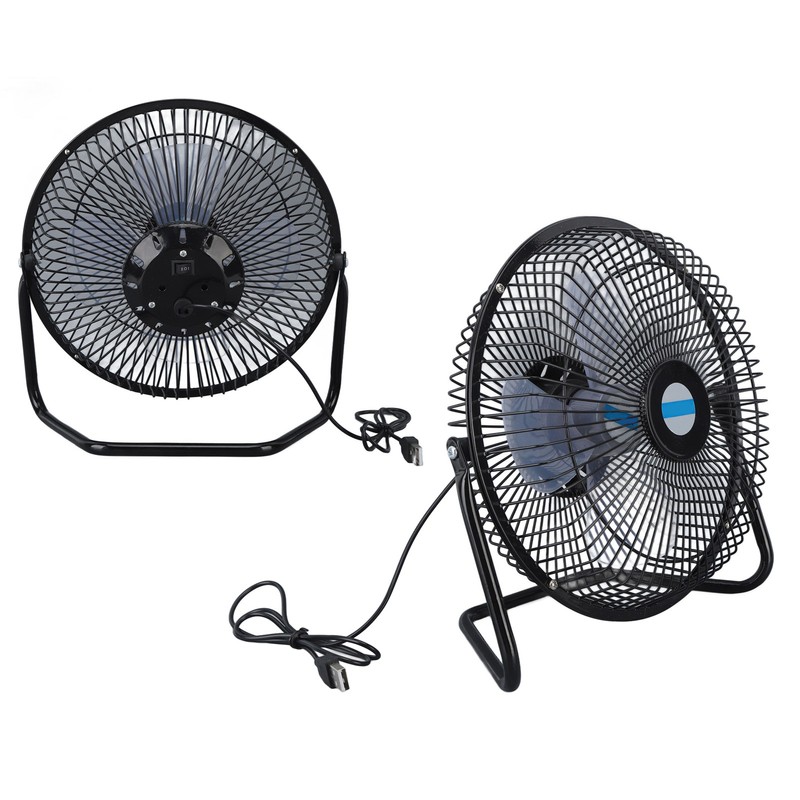 10W Solar Panel Powered Fan 8inch USB Portable Solar Panel