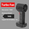 Turbo Fan 700W High Power Portable Handheld Multifunction 50mm Brushless