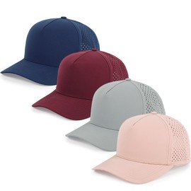 HH HOFNEN Quick Dry Baseball Cap Mesh Snapback Hat Sun and Rain Protection Golf Ball Cap for Men Women