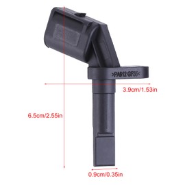 2 Pieces ABS Wheel Speed Sensors Front Left/Right Compatible with A4 B8 A5 8T A6 C6 C7 R8 Replaces 4E0927803D 4E0927804D Sensor, Wheel Speed