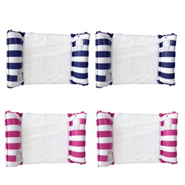 4 Pack Inflatable Pool Float for Adults for Travel, Beach, and Pool Parties