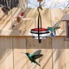 3 Pcs Hummingbird Feeder Metal Hanging Bird Feeder for Outdoor