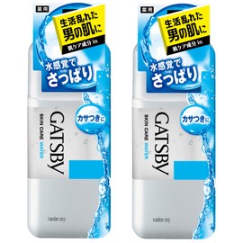 GATSBY Medicated Skin Care Water, Men's, Skin Care, Refreshing (Quasi-Drug) Lotion Set, 6.7 fl oz (170 ml) (x2)