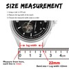 BISONSTRAP 24mm Silicone Watch Bands, Flexible Rubber Watch Straps for