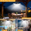 Auzev Solar Shed Light Indoor Outdoor Upgrade 176 LED 4