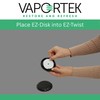 Vaportek Set of 2 EZ-Twist holders with 2 EZ-Disk Fragrance