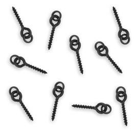Bank Tackle Ronnie Rig Set - Carp Fishing Terminal Tackle Components - Hooks, Swivels, Shrink Tubing, Hook Stops and Bait Screws (Micro Barbed)