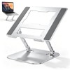 Cambeit Laptop Stand, Desktop PC Stand, Folding, Tablet, Angle Adjustment,