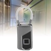 Smart Fingerprint Recogonizer Padlock Semiconductor Fingerprint Induction Lock