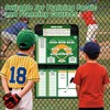 Magnetic Baseball Lineup Board - Collapsible Professional Softball & Baseball