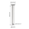 sourcing map Single Hole Clevis Bolt Stainless Steel 304 8