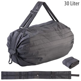 PEARL Folding Bag: Lightweight Folding Travel Bag Made of Polyester, 30 Litres, with 68 cm Carry Strap (Folding Bag, Travel Bag, Foldable Travel Bag, Hand Luggage, Backpack)