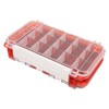 Fish Tackle Storage Box, Multi Compartment Portable PP Fishing Tackle