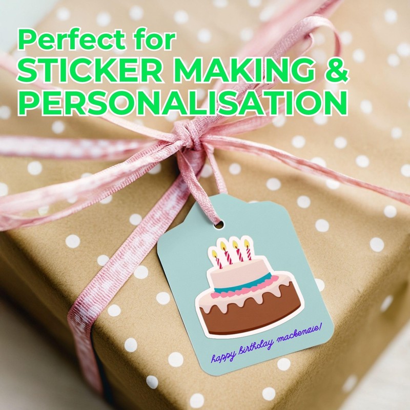 Evergreen Goods 20 Sheets Printable A4 Sticker Vinyl for Cricut