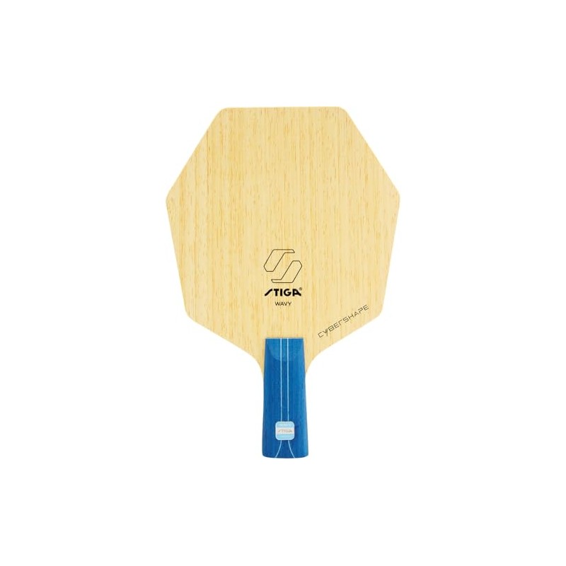 STIGA Table Tennis Pen Racket Speed Control Cyber Shape Wavy