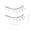 Beavorty Pair False Lashes Set Eyelash Cluster for Women Fake