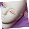 WOONEKY 3 Pairs Removable Eyelids for Eyelash Practice Realistic Lash