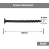 TERF® Drywall Coarse Thread Sharp Point Screws 4.8 X 120mm
