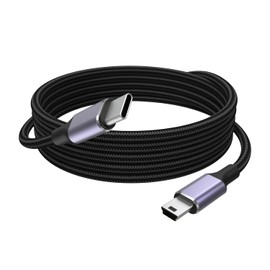 TI 84 Charging Cable Compatible with Texas Instruments Calculators TI-84 Plus CE, TI 89 Titanium, TI Nspire CX II CAS, TI84 Plus CE Color C Silver Calculators, TI Nspire CX CAS Charger, 3.3ft