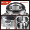 A-Premium Rear Wheel Bearing and Hub Assembly with 5-Lug Compatible